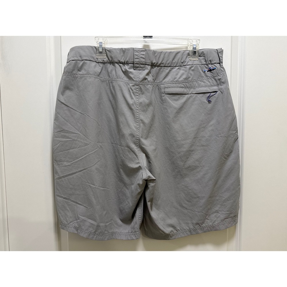 Patagonia Mens Gi III Gray Nylon Hiking Technical Shorts XL Integrated Belt - Picture 2 of 6